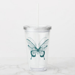 Butterfly Acrylic Tumbler