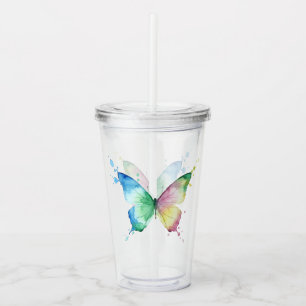 Butterfly Acrylic Tumbler