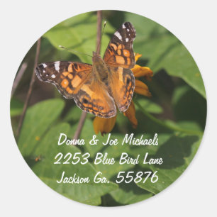 Butterfly Address Stickers