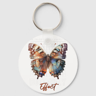 Butterfly Aesthetic Nature Inspired Design Key Ring