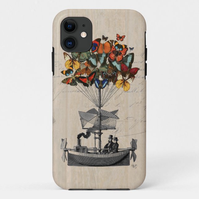 Butterfly Airship 2 Case-Mate iPhone Case (Back)