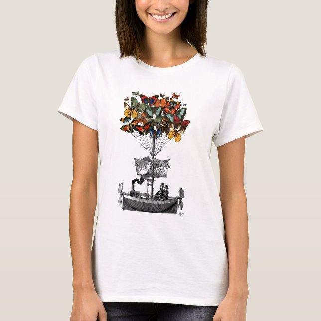 Butterfly Airship 2 T-Shirt (Front)