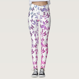 Butterfly and beautiful nature Leggings
