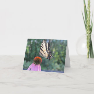 Butterfly and Coneflower - Pensando en ti Card
