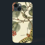 Butterfly and Dragonfly with Red Flowers iPhone 13 Case<br><div class="desc">Vision Studio created this captivating scene of a butterfly and dragonfly fluttering near a group of red flowers. If you love nature you should get this print for yourself. It would also make an amazing gift for someone special in your life!</div>