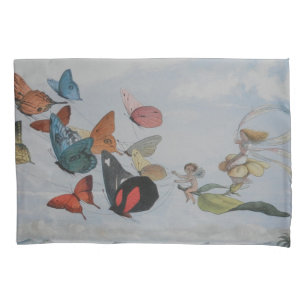 Butterfly and Fairy Queen Butterflies Fairies Pillowcase