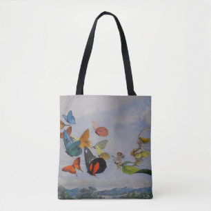 Butterfly and Fairy Queen Butterflies Fairies Tote Bag