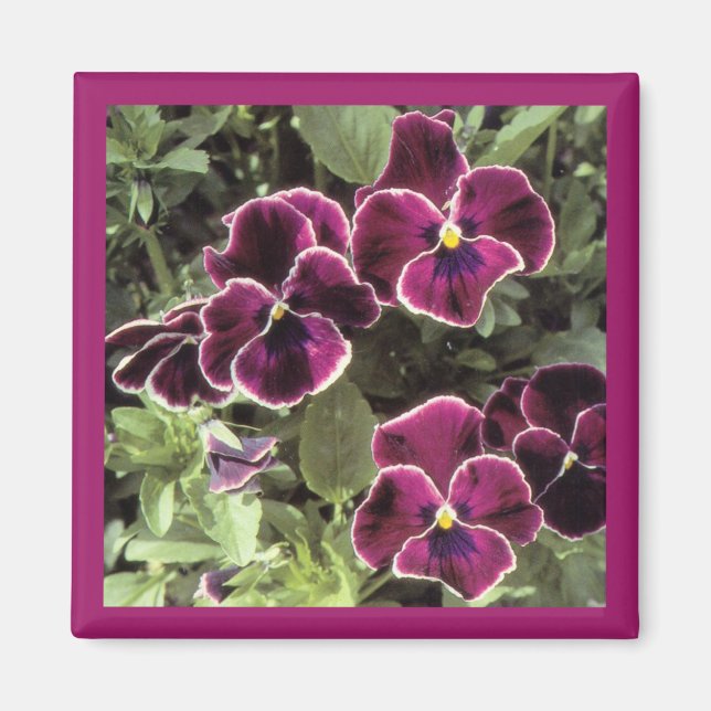 Butterfly and Flower Bouquet Magnet (Front)