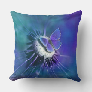 Butterfly and Flower Cushion
