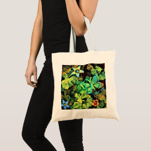Butterfly and Flower Rodilius Budget Tote Bag