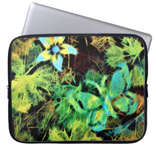 Butterfly and Flower Rodilius Laptop Sleeve
