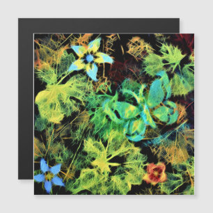 Butterfly and Flower Rodilius Magnetic Card