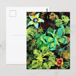 Butterfly and Flower Rodilius Postcard