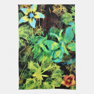 Butterfly and Flower Rodilius Tea Towel