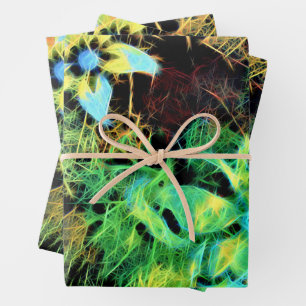 Butterfly and Flower Rodilius Wrapping Paper