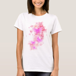 Butterfly and flower T-Shirt