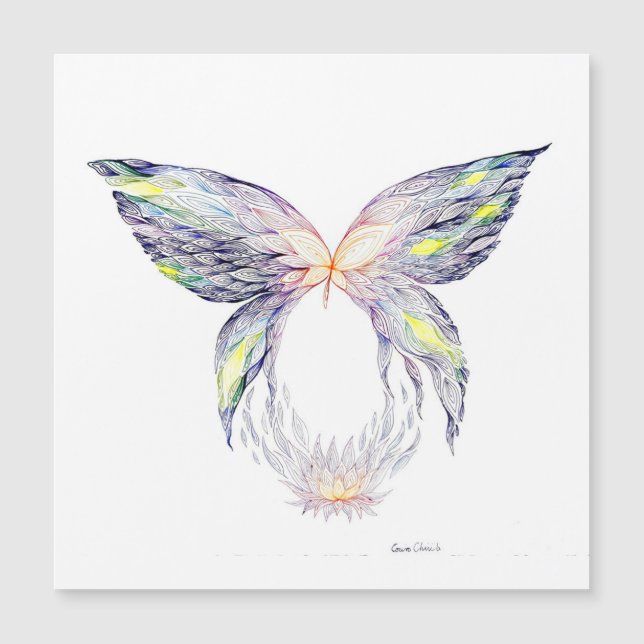 Butterfly and lotus (Front)