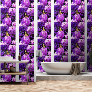 Butterfly and Phlox Wallpaper
