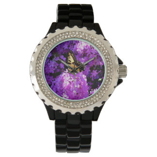 Butterfly and Phlox Watch