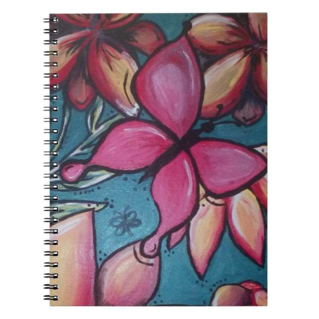 Butterfly and sunflower notebook (Front)