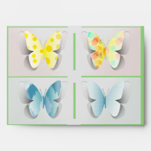 Butterfly and triangular envelope