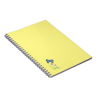 Butterfly and Wildflower Notebook