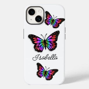 Butterfly and Your Name Personalised     Case-Mate iPhone 14 Case