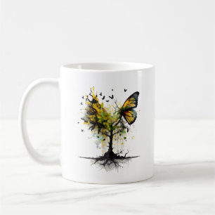 Butterfly Animal Creative Art Coffee Mug