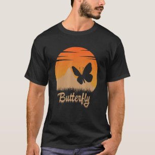 Butterfly Animal Hot In The Mounta In Nature T-Shirt