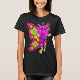 Butterfly Apple Fruit T-Shirt