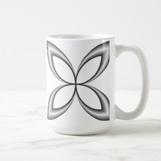 butterfly arabesque coffee mug