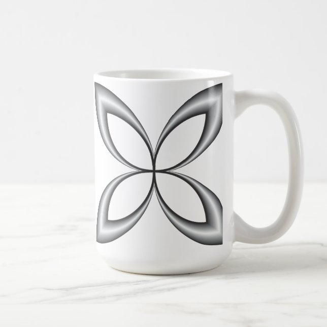 butterfly arabesque coffee mug (Right)