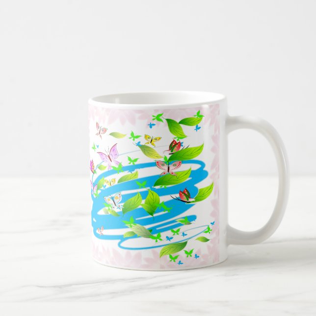 Butterfly Art 12 Mug (Right)