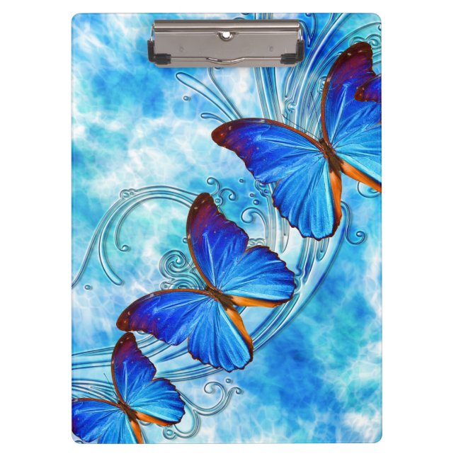 Butterfly Art 37 Clipboard (Front)