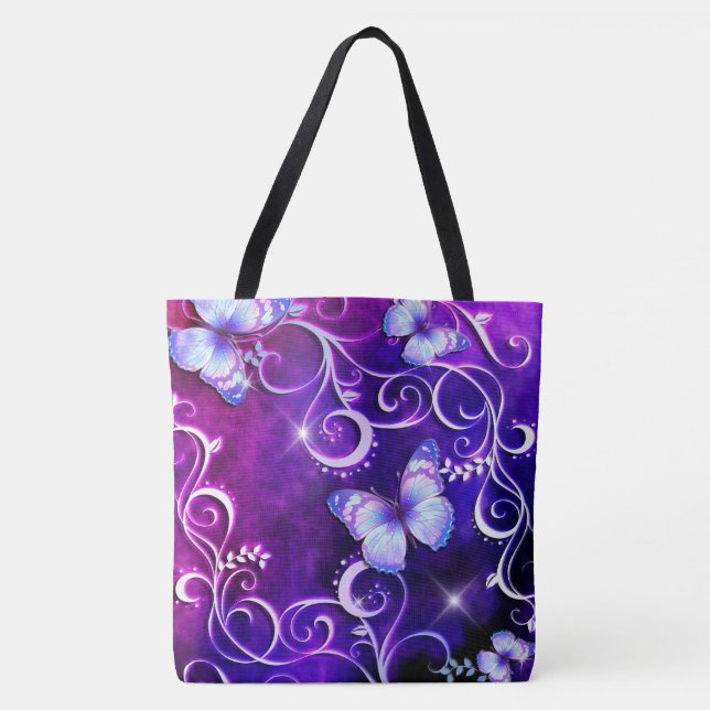 Butterfly Art 3 All-Over-Print Tote Bag (Front)
