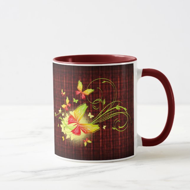 Butterfly Art 5 Mug (Right)