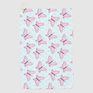 Butterfly Art For Toddlers Golf Towel
