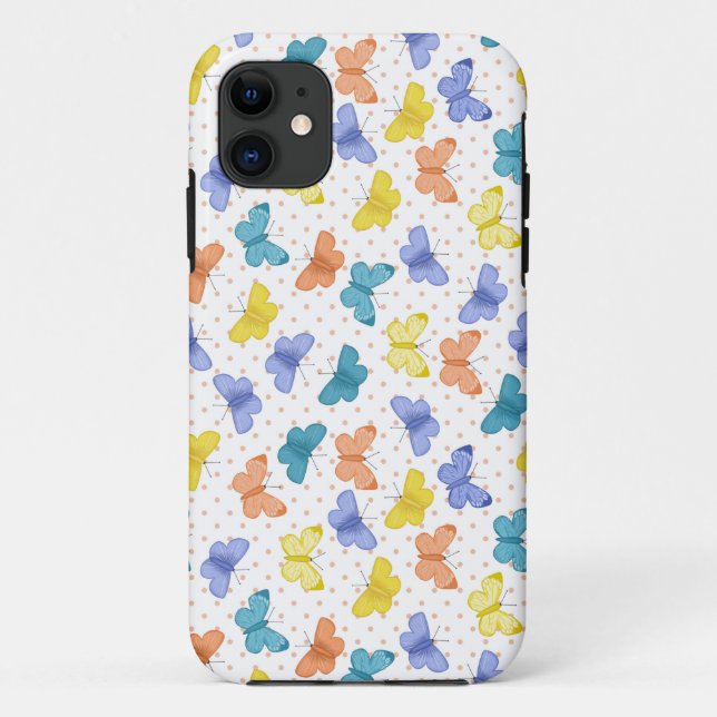 Butterfly Art Ideas Case-Mate iPhone Case (Back)