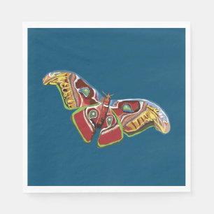 Butterfly Art Napkin