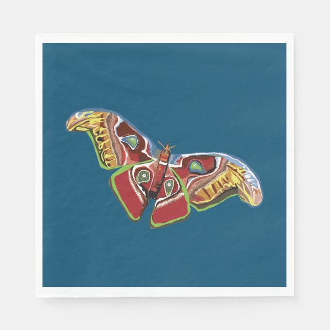 Butterfly Art Napkin (Front)