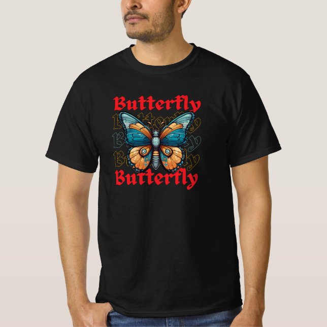 Butterfly Art T-Shirt (Front)
