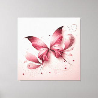 BUTTERFLY ART WALL CANVA CANVAS PRINT
