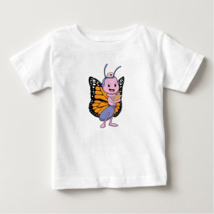 Butterfly as Nurse Baby T-Shirt