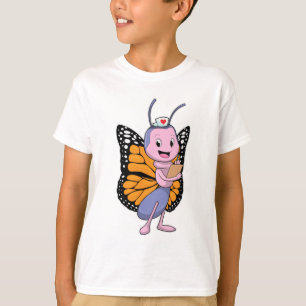 Butterfly as Nurse T-Shirt