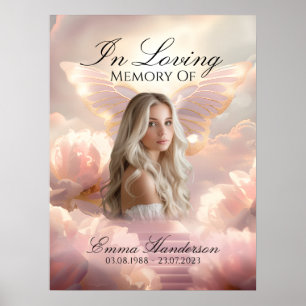  Butterfly Ascend Memorial Welcome Sign Poster 