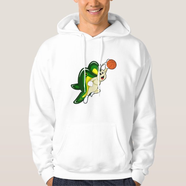Butterfly at Basketball Sports Hoodie (Front)