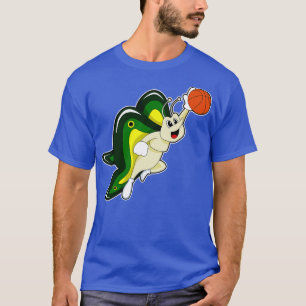 Butterfly at Basketball Sports T-Shirt