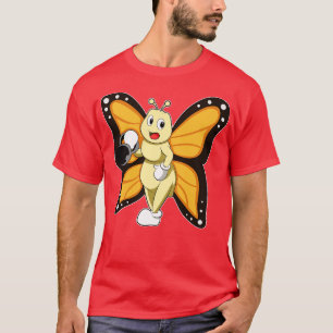 Butterfly at Bodybuilding with Dumbbell T-Shirt