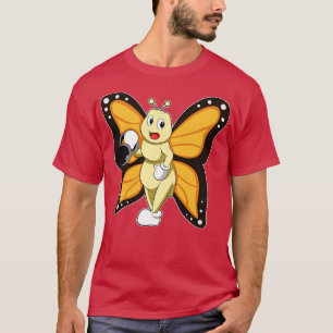 Butterfly at Bodybuilding with Dumbbell T-Shirt