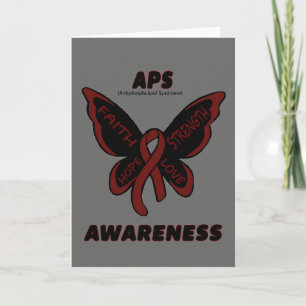 Butterfly/Awareness...APS Card
